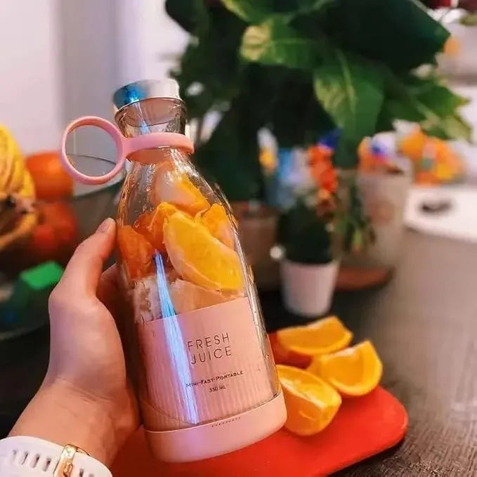 Portable Mini Juice Blender – USB Rechargeable Smoothie Maker