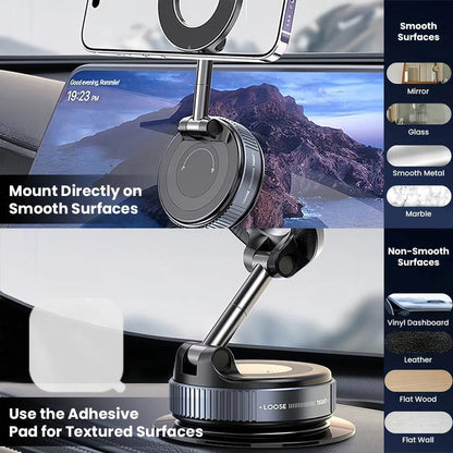 MagPro 360° Vacuum Magnetic Car Phone Holder
