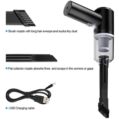 3 in 1 Car Vacuum Cleaner – Vacuum, Blower & Air Duster