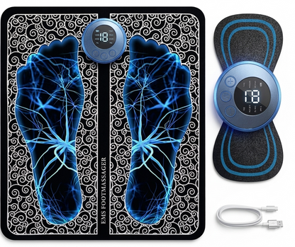 Foot & Body Massager – Wireless EMS Pain Relief Machine