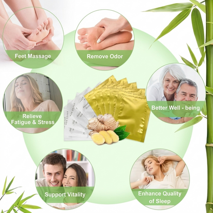 Natural Herbal Foot Pads – Pack of 20