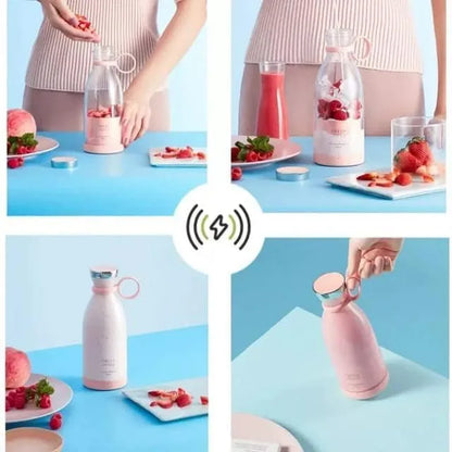 Portable Mini Juice Blender – USB Rechargeable Smoothie Maker