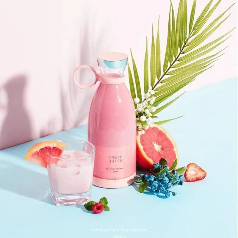 Portable Mini Juice Blender – USB Rechargeable Smoothie Maker