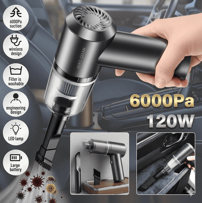 3 in 1 Car Vacuum Cleaner – Vacuum, Blower & Air Duster